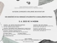 Vernisáž a výstava ateliérových a bakalářských prací