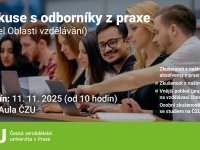 Diskuse s odborníky z praxe (Panel Oblasti vzdělávání)