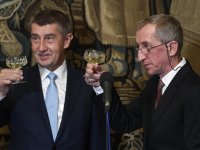 Prof. J. Petr a Ing. A. Babiš